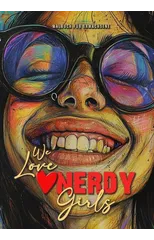 We love nerdy Girls coloring book for adults