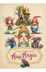 Mini Magics Coloring Book for Adults