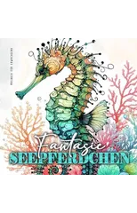 Fantasy Seahorses Coloring Book for Adults