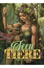 Fairy Pets Coloring Book for Adults