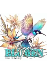 Birds and Flowers Coloring Book for Adults