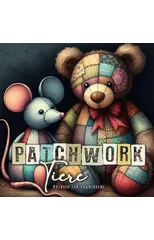 Patchwork Animals Coloring Book for Adults