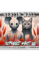 Berlin Wall Street Art Coloring Book for Adults 3