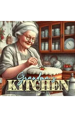 Grandma´s Kitchen Coloring Book for Adults