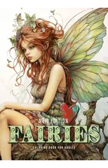 Fairies whimsical Coloring Book for Adults New Edition