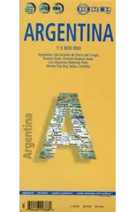 Argentina, Argentinien, Borch Map
