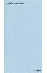 Das Plakat isst eine Flache