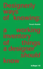 Designerly ways of knowing