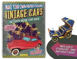 Make your own Paper Figure - Vintage Cars (Activity Book for kids)