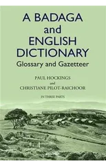 A Badaga and English Dictionary