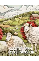 Country Farm Coloring Book