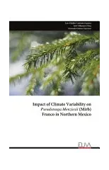 Impact of Climate Variability on Pseudotsuga Menziesii (Mirb) Franco in Northern Mexico