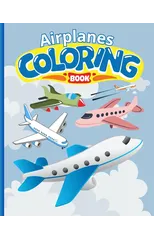 Airplanes Coloring Book For Kids
