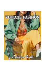 Vintage Fashion Coloring Book
