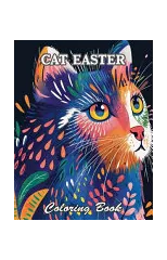 Cat Easter Coloring Book for Kids
