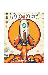 Rocket Coloring Book for Kids