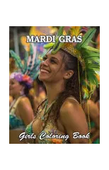 Mardi Gras Girls Coloring Book