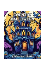 Country Halloween Coloring Book