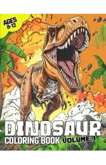 Dinosaur Coloring Book Volume.1