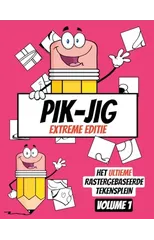 PIK-JIG - Activiteitenboek voor volwassenen - Tekenen op basis van een raster