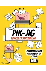 PIK-JIG - Książka z aktywnościami dla doroslych - Zabawa w rysowanie na siatce