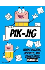 PIK-JIG - art activity book - Volume 3 - art inspiration book