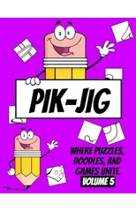 PIK-JIG - Art activity book - Activity book young adults