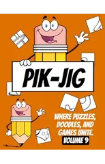 PIK-JIG - Art books for children - Art books for adults - Art activity book - Art inspiration book