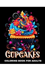 Cupcakes Coloring Book for Adults