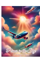 Planes in the Sky Coloring Book