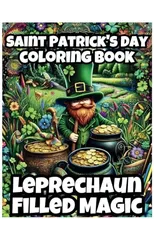 Saint Patrick's Day Coloring Book - Leprechaun Filled Magic