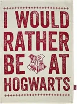 Tea Towel Recycled Cotton - Harry Potter (Rather Be)