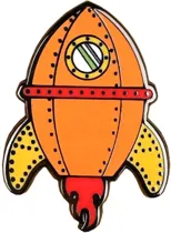 Rocket Pin Badge