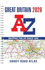 Great Britain A-Z Handy Road Atlas 2026 (A5 Spiral)