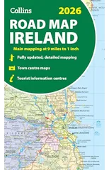 2026 Collins Road Map of Ireland