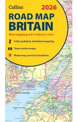 2026 Collins Road Map of Britain