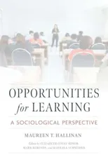 Opportunities for Learning