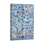 2026 Blue Willow (Celebrate Hanfu) Mini 18-month Horizontal Hardcover Flexi Dayplanner 2025-2026 (Wrap Closure)