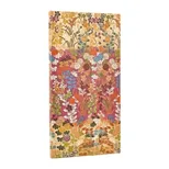 2026 Kara-ori Pink (Japanese Kimono) Slim 12-month Horizontal Hardcover Flexi Dayplanner 2026 (Elastic Band Closure)