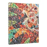 2026 Gaudi's Sun (Gaudi’s Mosaics) Ultra 12-month Day-at-a-Time Hardcover Flexi Dayplanner 2026 (Wrap Closure)