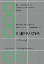 Handbook on the Physics and Chemistry of Rare Earths