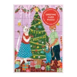 Meowy Christmas Greeting Card Puzzle