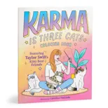Karma is Three Cats Coloring Book
