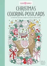 Christmas Coloring Postcards