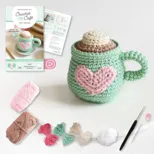 Crochet Cafe Amigurumi Kit Hot Cocoa
