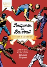 Ballparks and Baseball Sticker & Logbook