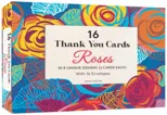 16 Thank You Cards, Roses