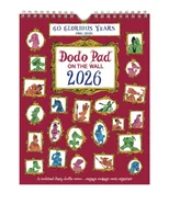 The Dodo Pad On The Wall 2026 - Calendar Year Wall Hanging Week to View Calendar Organiser