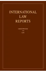International Law Reports
