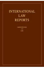 International Law Reports